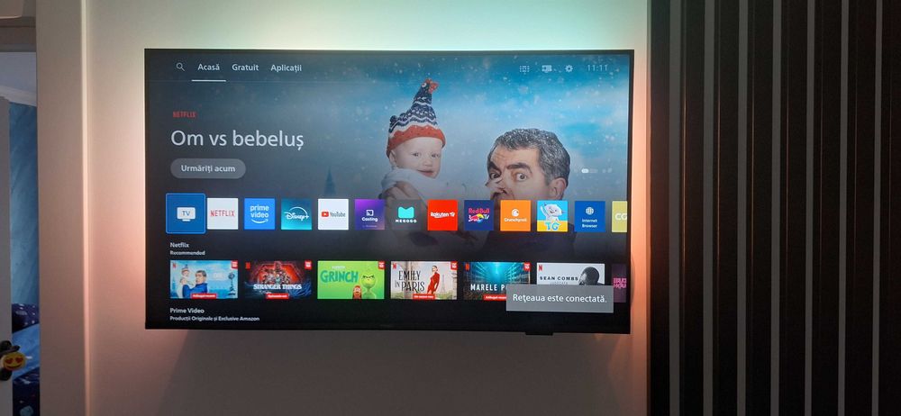 Televizor Philips AMBILIGHT 108 cm