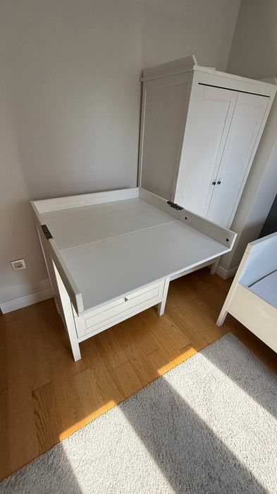 Мебели за детска стая IKEA SUNDVIC, легло, гардероб, шкаф