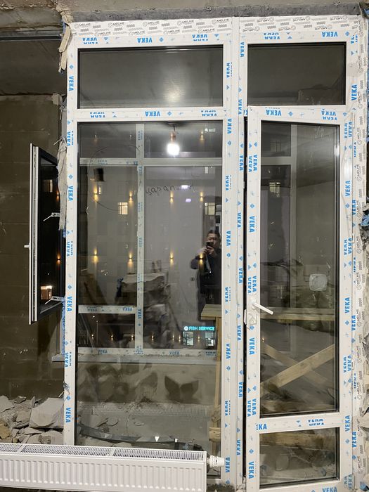 Бу Балкон дверь окна от новостройки