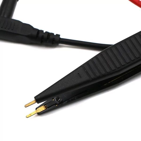 SMD Измервателни пинсети за мултицет, бананов конектор, 47см