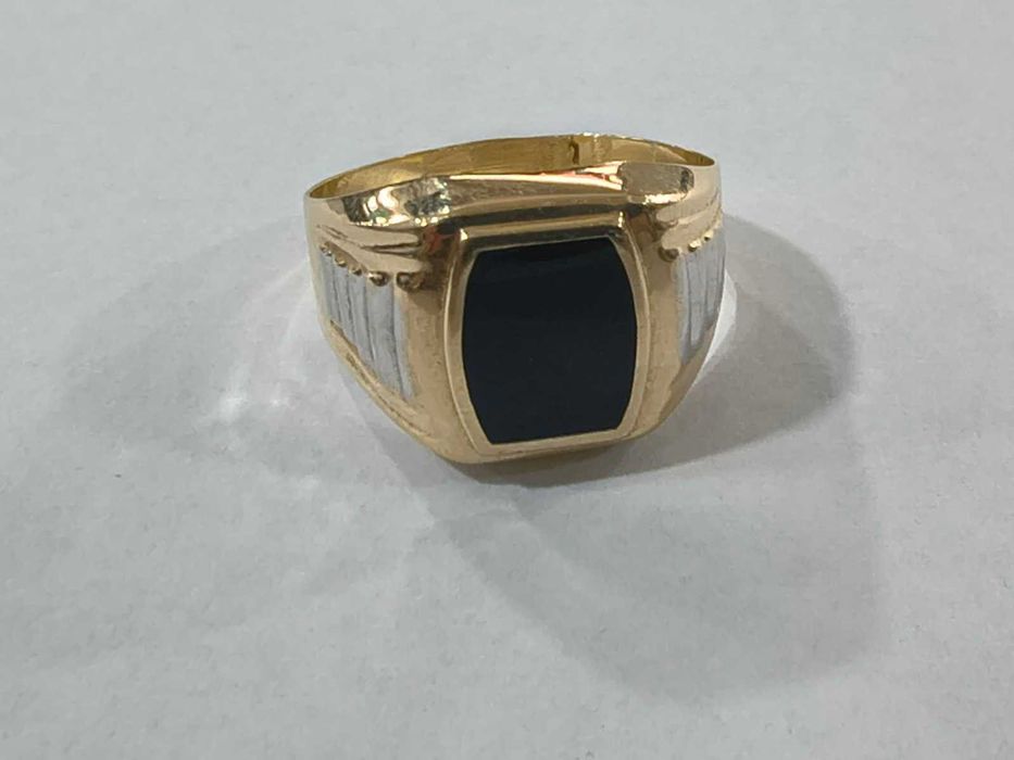 Златен мъжки пръстен 14к