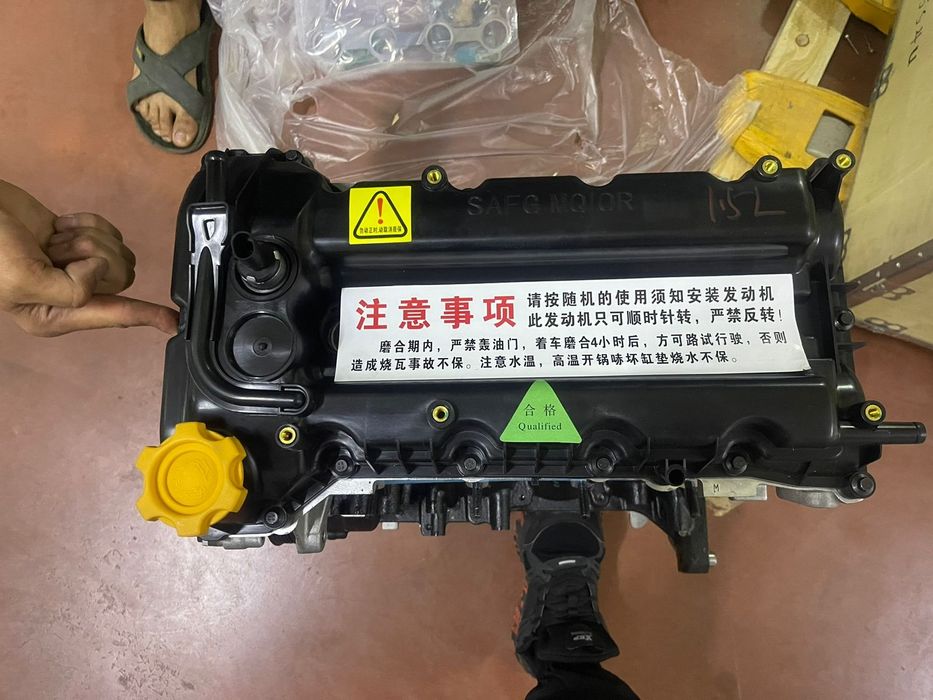 Новый двигатель и коробки  на китайские авто