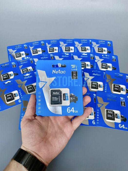 Карта памяти Micro SD 64, 128 Gb