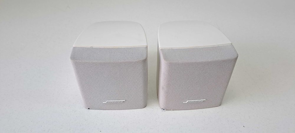 Boxe Bose single cube 2 sateliti albi Acoustimass