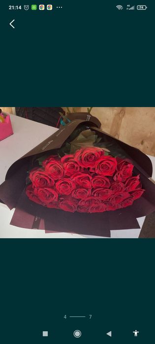 Цветы,розы,доставка Костанай