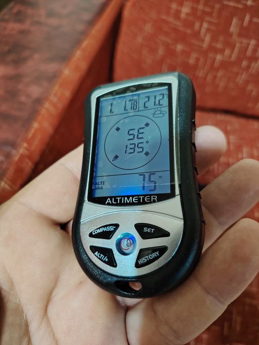 Altimetru Barometru Termometru multifuncțional digital