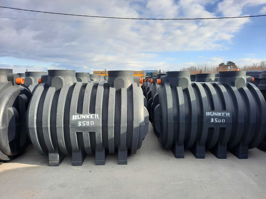 Fosa septica tricamerala Bunker 5000l