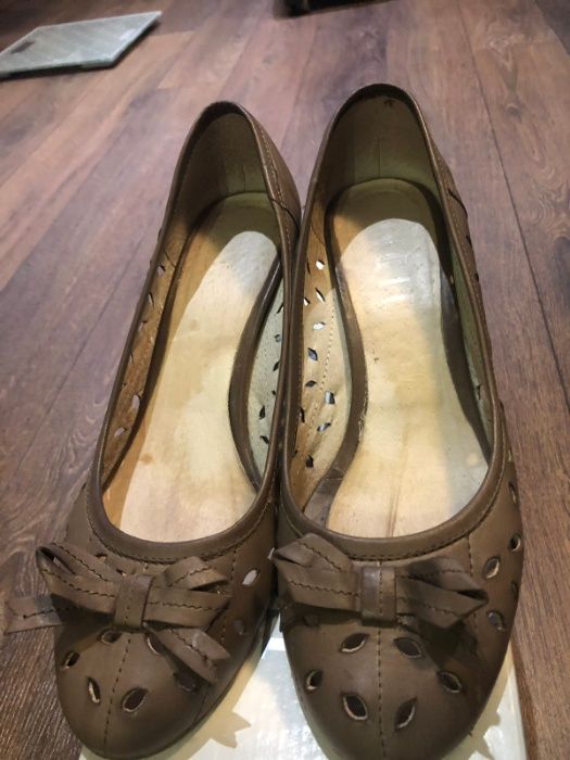 Дамски обувки. Номер 38 естествена кожа! Летни обувки.