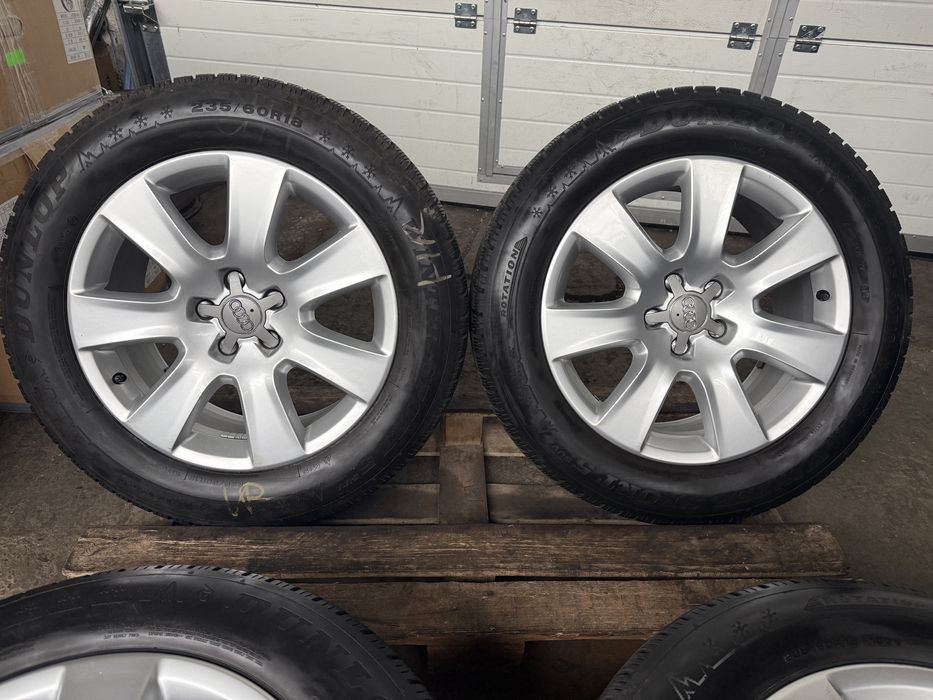Jante originale Audi Q5 cu anvelope iarna 235/60 18 5x112