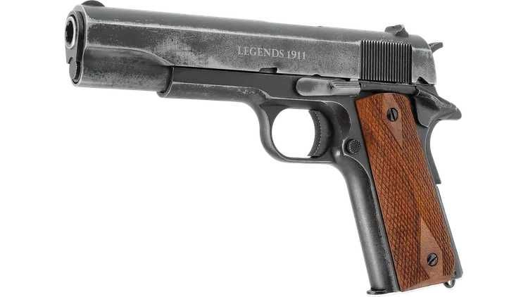 Pistol Airsoft Legends 1911 Vintage CO2 Blowback - Antique finish