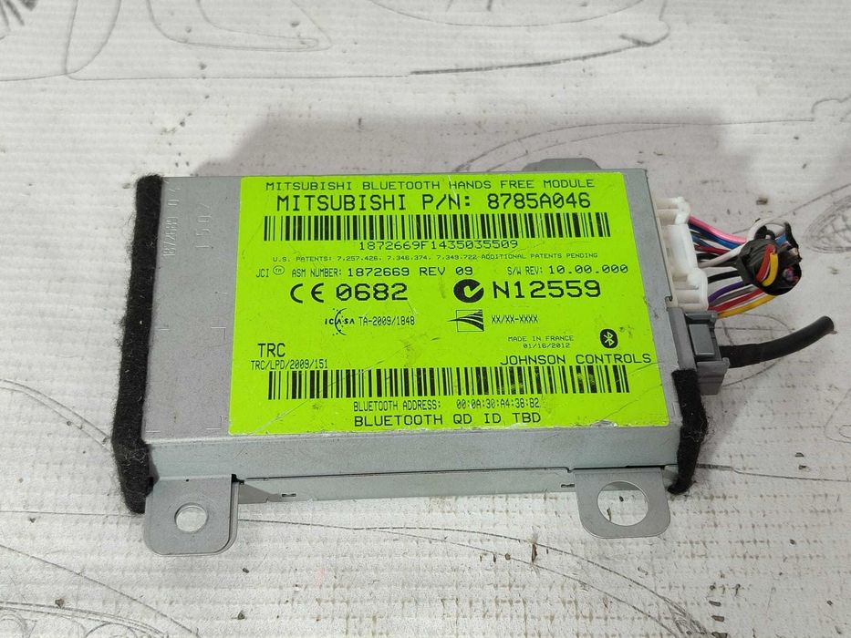 Modul Bluetooth / Unitate hands-free Mitsubishi Outlander COD: 8785A046 2012 / [2007-2012] / (5G3)