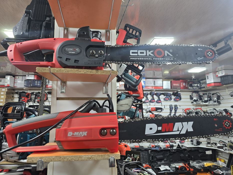 Бензопила и электропилы цепная