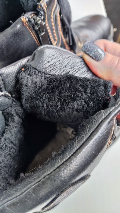 Зимние ботинки на цигейке 36 размер