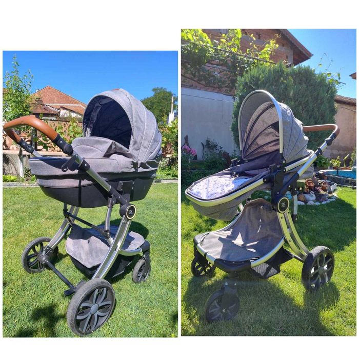 Комбинирана Бебешка Количка 3 в 1 Moni Polly