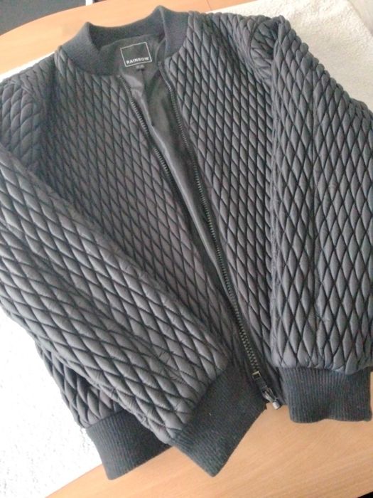 Geaca barbati Rainbow neagra marimea L - XL