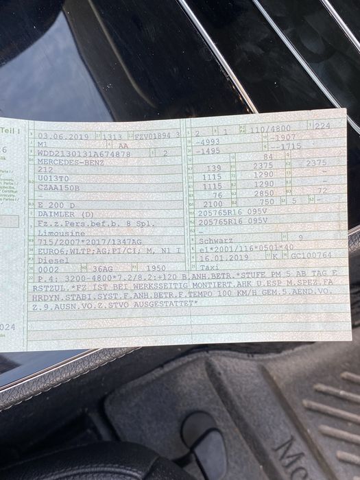 Mercedes e class w213 20 d 2019