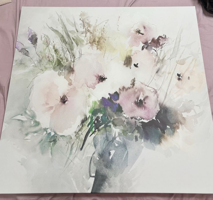 Картина с цветя 65/65 см