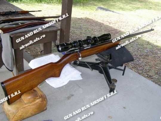 Carabină Airsoft Full Metal Modificata - Pusca PACHET COMPLET~ Muniție