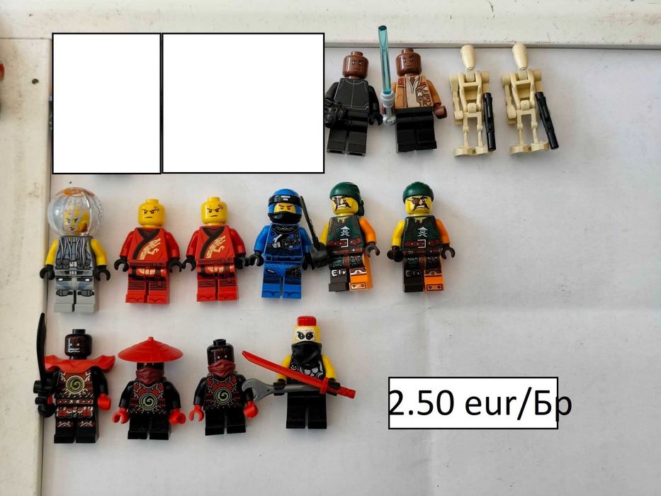 Оригинални лего минифигурки lego star wars /ninjago/ и други