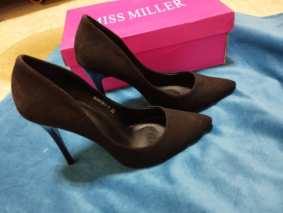 Туфли черные р36