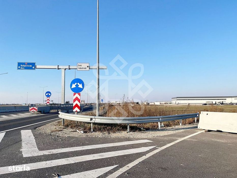 Teren industrial de vanzare cu dublu front, Parc Industrial I Oradea