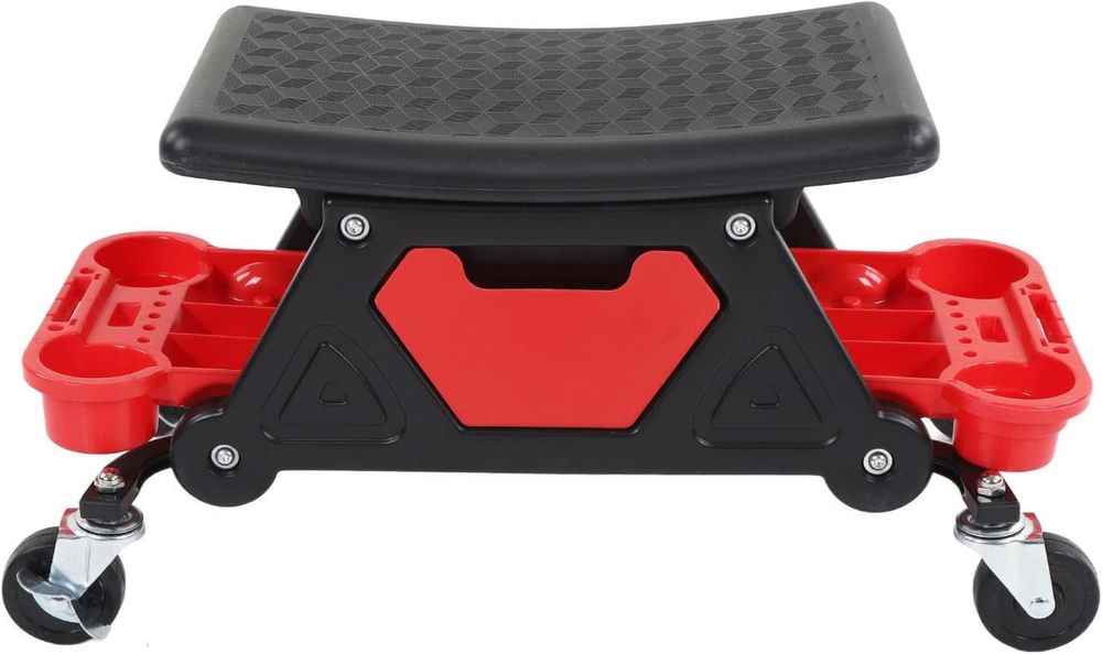 Професионален сервизен стол - сервизно столче до 150 кг, 4 колелца 360