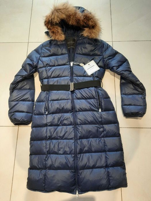 Geaca puf si blana naturala