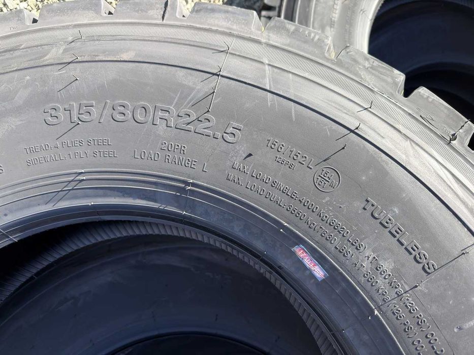 Anvelope noi de camion ONYX garantie 315/80 R22.5 ON/OFF CARIERA