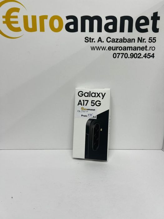 Telefon mobil Samsung Galaxy A17, Dual SIM, 4GB RAM, 128GB, 5G, -I-