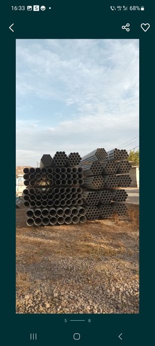 Tiava inox stas 304L 6metri