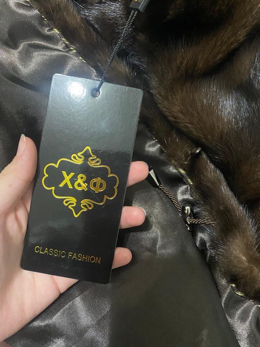 Норковая шуба новый