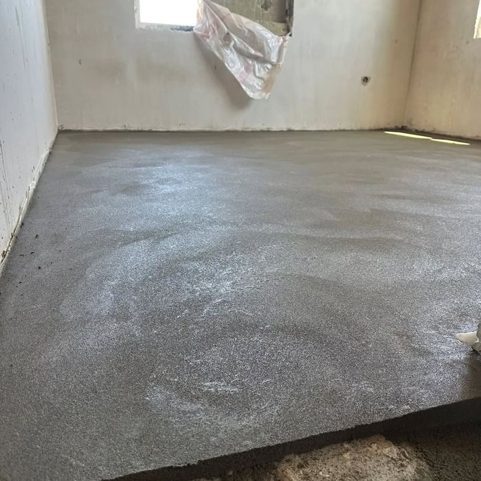 Стяжка полу сухая