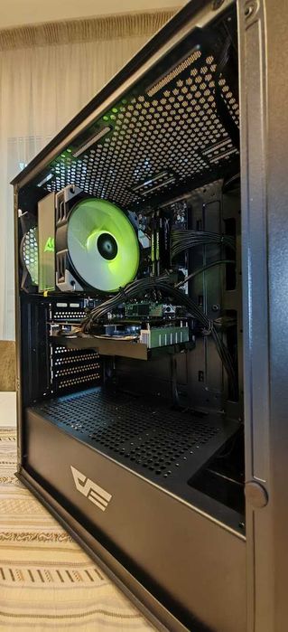Бюджетно Геймърско PC Ryzen 5 5500/16Gb/512GB SSD+1000Gb HDD/RTX 3060 12Gb/Гаранция
