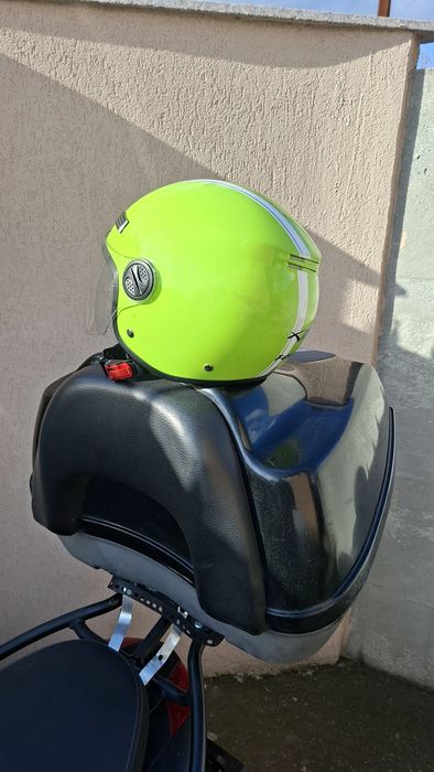 Vand pereche casca verde moto scuter A Pro marimi M, XL