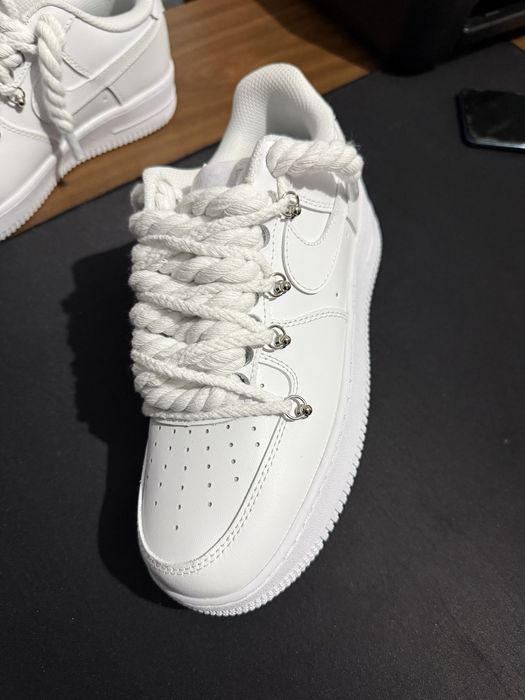 Air Force 1 Full White Custom