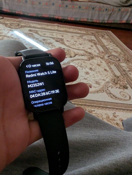 redmi watch 5 lite в рабочем состоянии