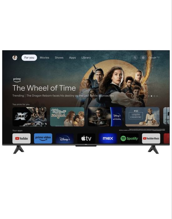 Smart Tv TCL  139 cm 55” 4K ultra Hd