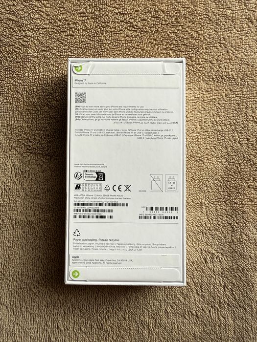 iphone 17 256 GB SIGILAT