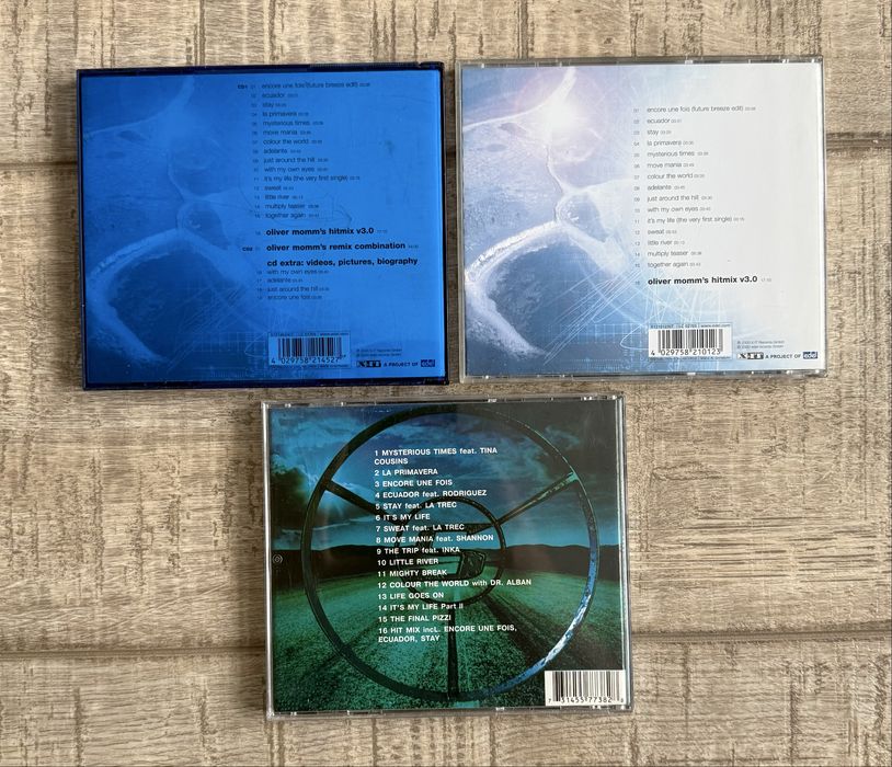 Lot 7 cd-uri originale - Sash! (muzica techno-house)