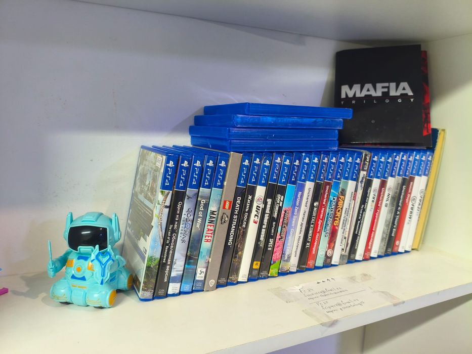 Sony playstation диски пс4 и пс5