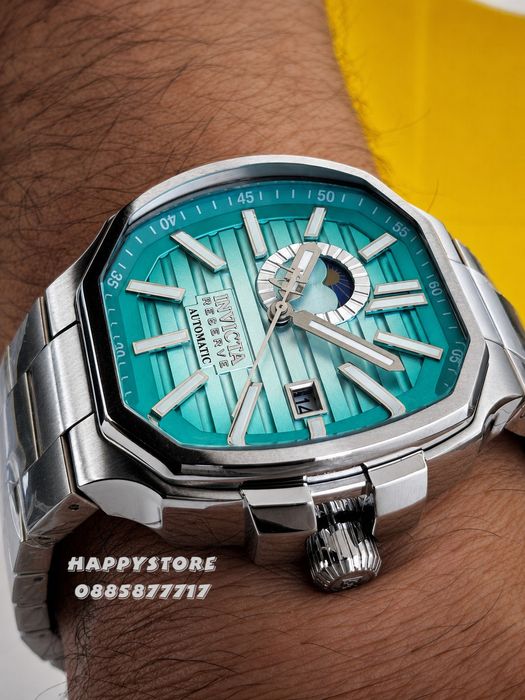 INVICTA Gravity Silver automatic 46 mm, Инвикта нов мъжки часовник