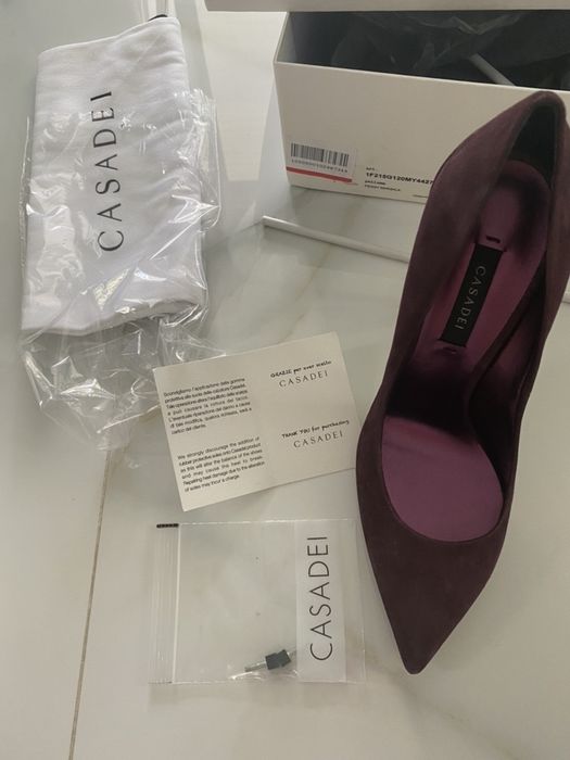 Pantofi casadei originali mas 38 ca noi
