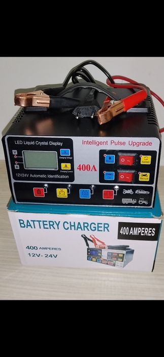 Новая  автомат-зарядка 12/24 V (7-400 Аmper*Нour), электронно-импульс.