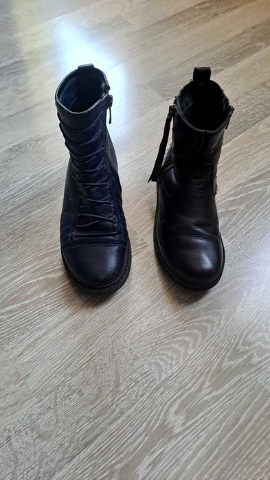 Детски зимни обувки и ботички от естествена кожа 31,32 номер