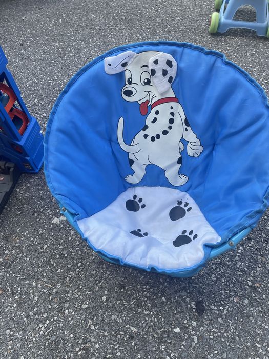 Детски сгъваем стол на далматинец