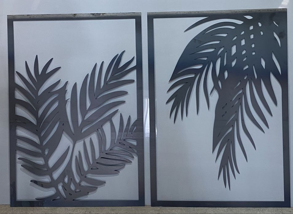 Dekorativ qora metal – ot va gul naqshlari