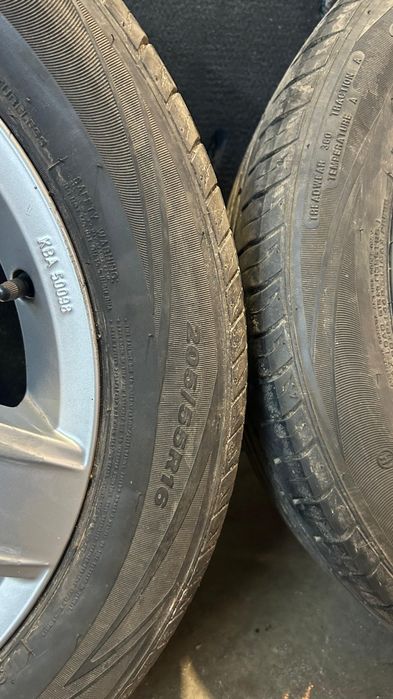 Продавам джанти за VW 5x112 16цола,гуми NEXEN dot 2020