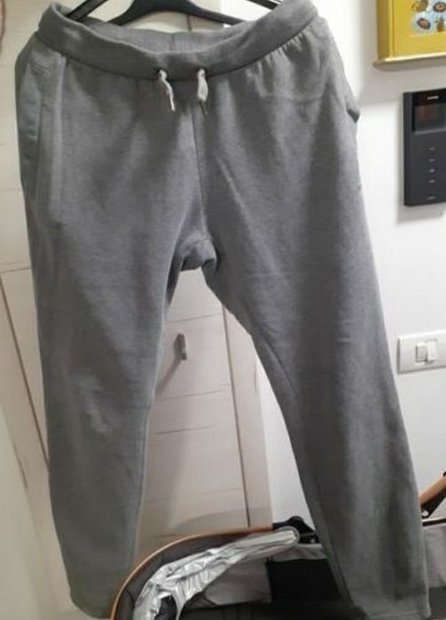 Pantalon trening + bluza maneca lunga, Domyos Decathlon, marime L slim