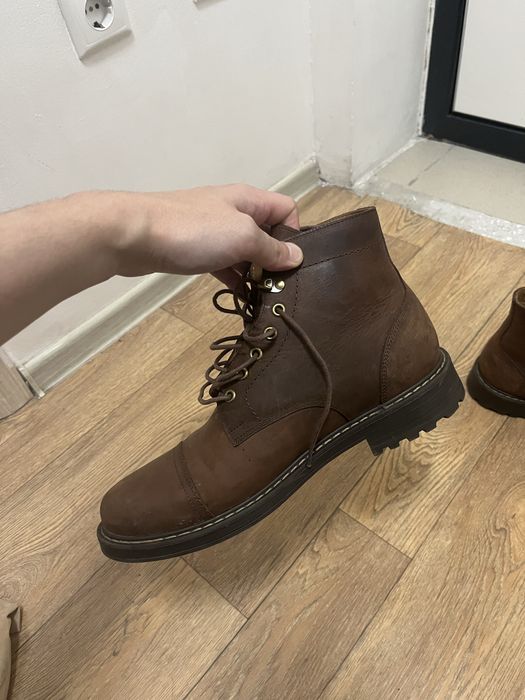 Зимние Ботинки коричневый (Cap Toe), 42 размер