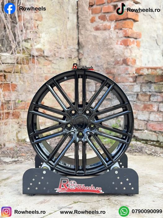 Jante Porsche 20 R20 Cayenne  jante cu Anvelope Vara/iarna Full black Roti Porsche cu anvelope vara/iarna incluse R20